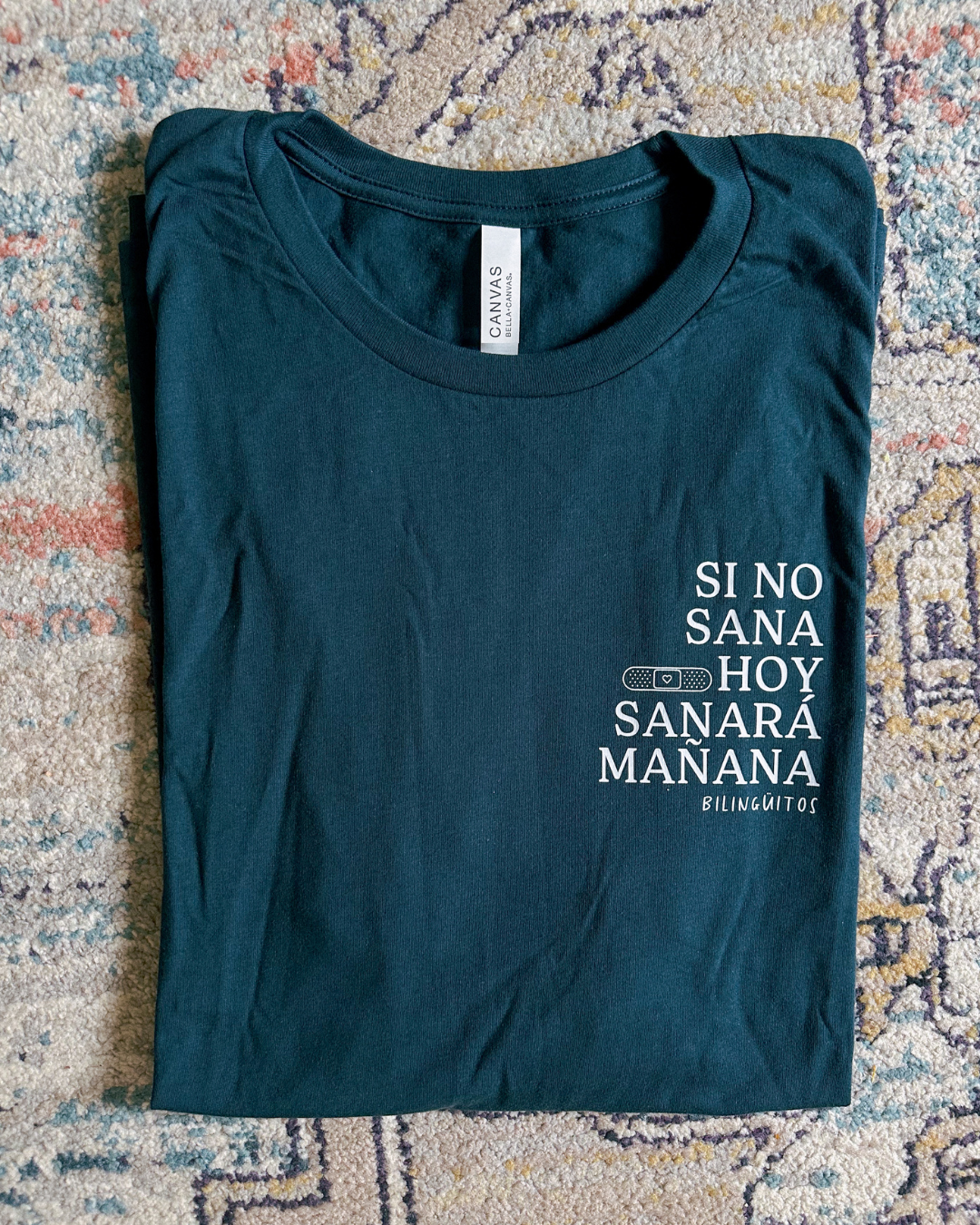 Si No Sana Hoy Text Tee