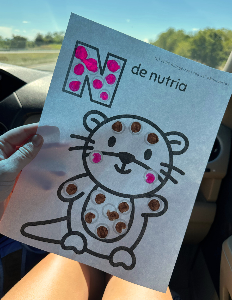 Pintar con Puntitos | Dot marker coloring pages (Free!)
