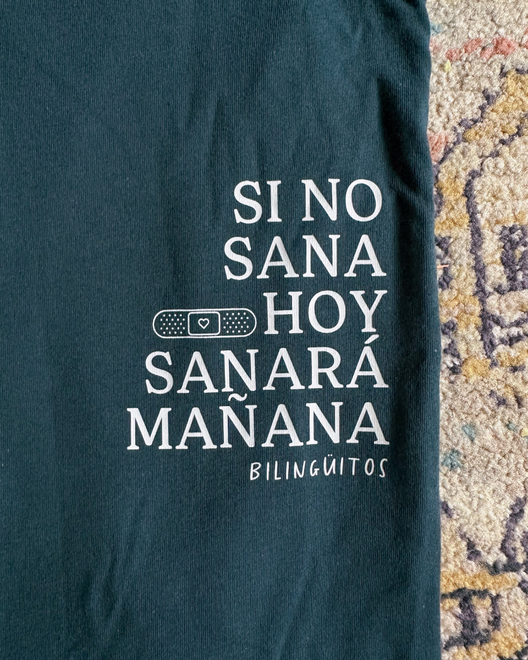 Si No Sana Hoy Text Tee