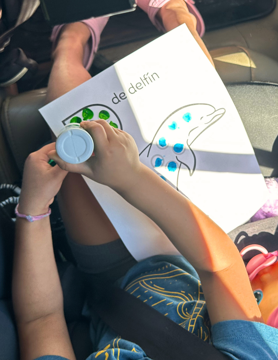 Pintar con Puntitos | Dot marker coloring pages (Free!)