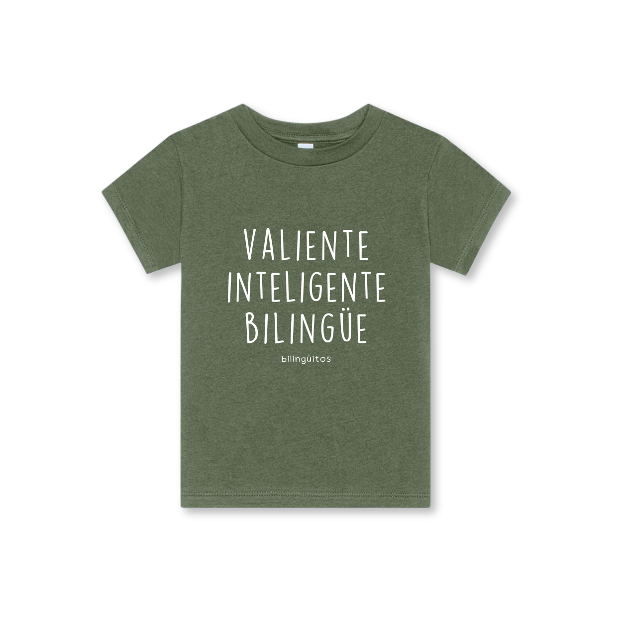 Valiente Inteligente Bilingüe Tee