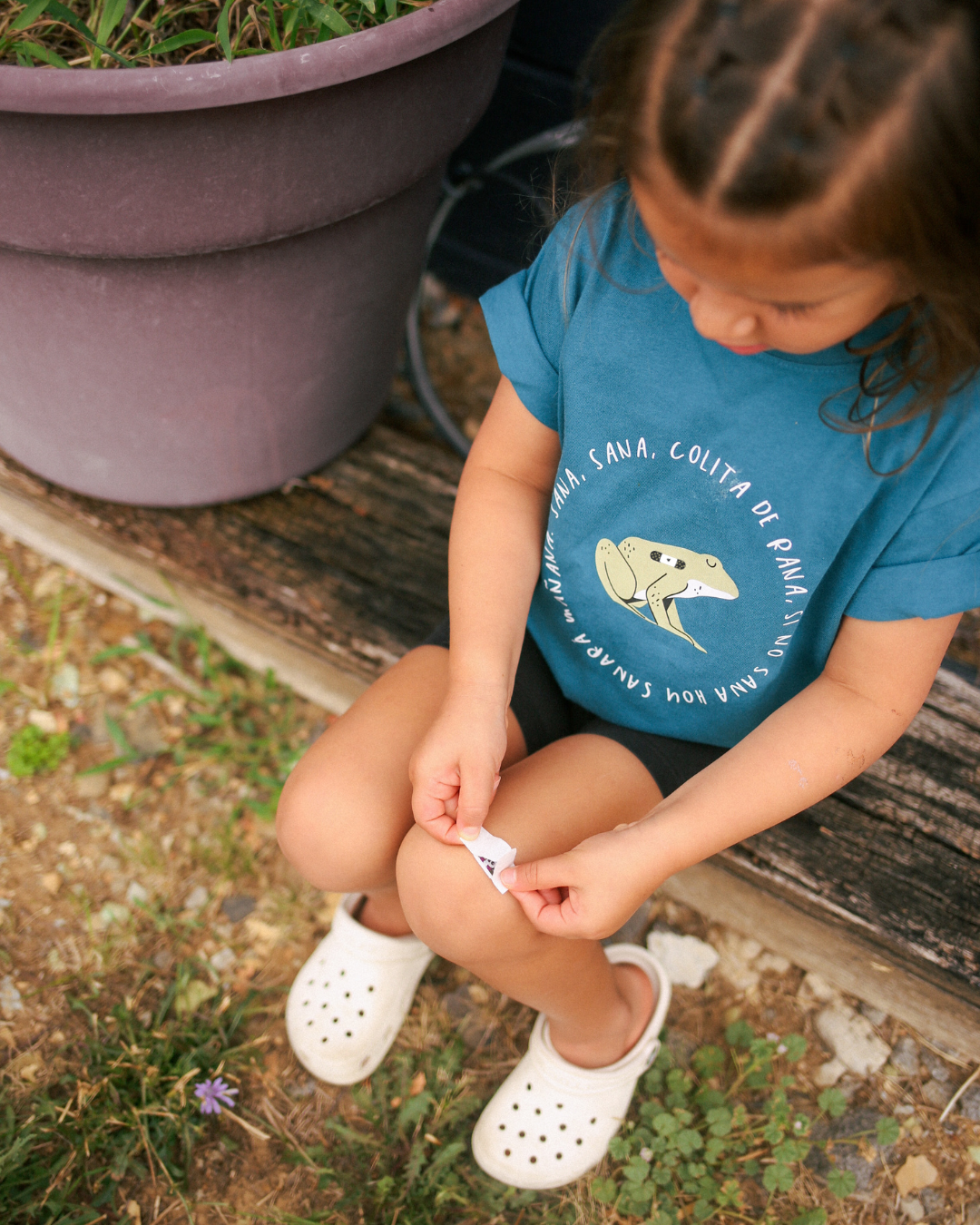 Colita de Rana Tee (Teal)