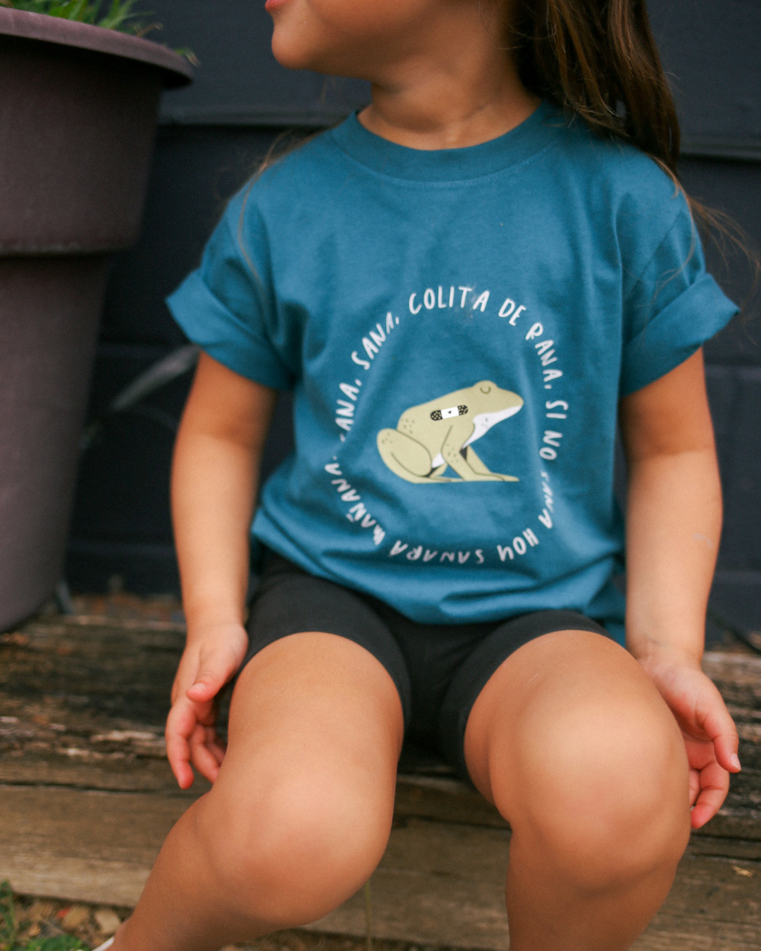 Colita de Rana Tee (Teal)
