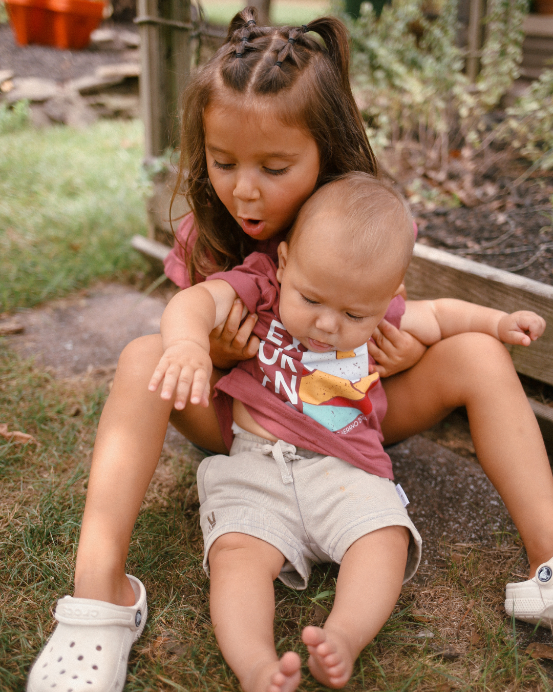 Explorando Camp Shirt Throwback (Kid)