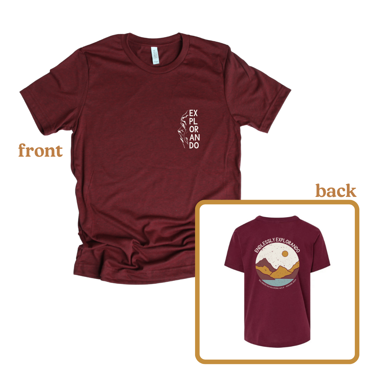 Explorando Camp Shirt Throwback (Adult)