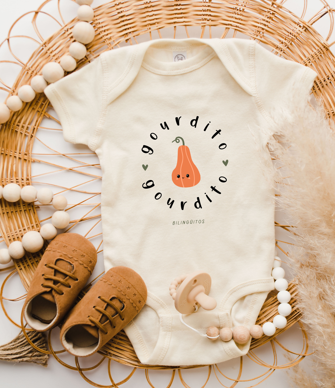 "Gourdita" / "Gourdito" Onesie