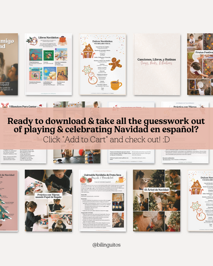 PLAYConmigo Navidad - Seasonal Spanish Play Curriculum