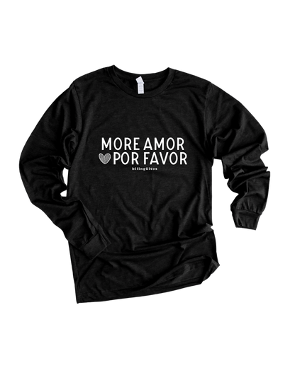 More Amor Por Favor adult tee