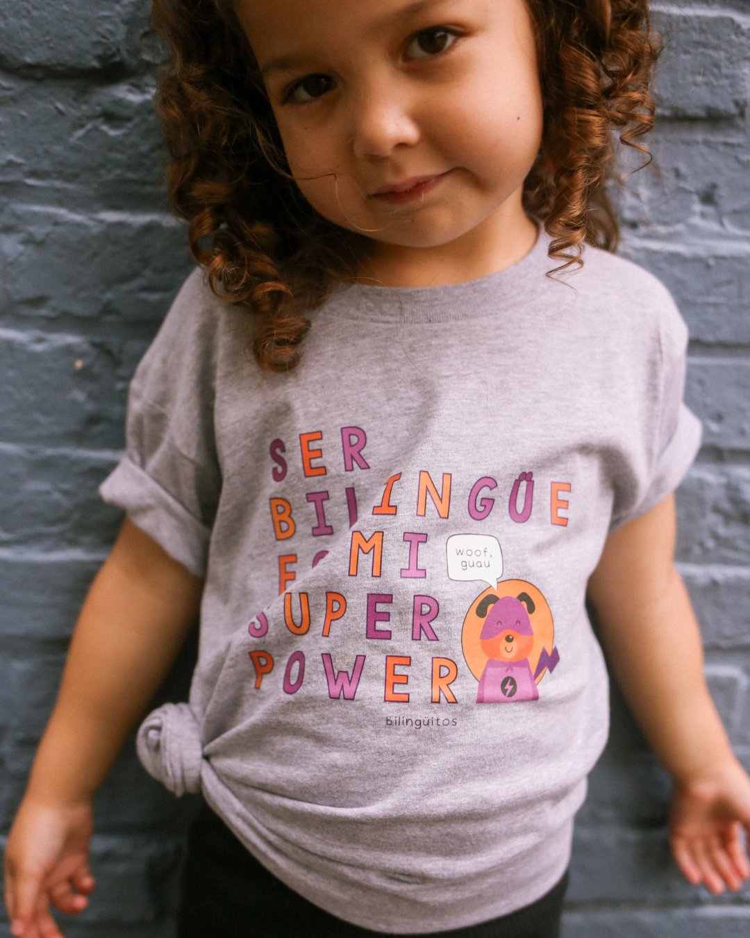 Ser Bilingüe Super Power Tee