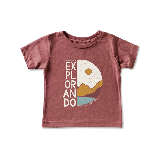 Explorando Camp Shirt Throwback (Kid)