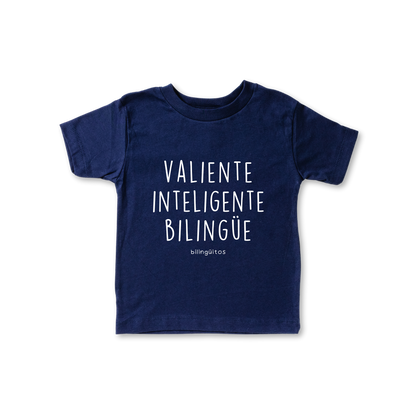 Valiente Inteligente Bilingüe Tee