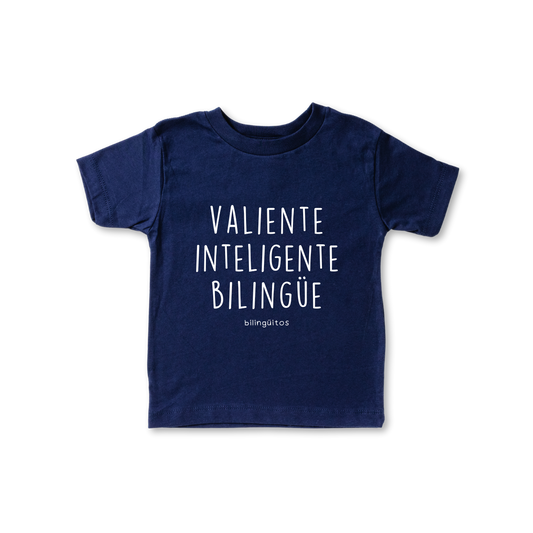 Valiente Inteligente Bilingüe Tee