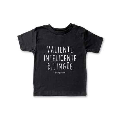 Valiente Inteligente Bilingüe Tee
