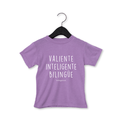 Valiente Inteligente Bilingüe Tee