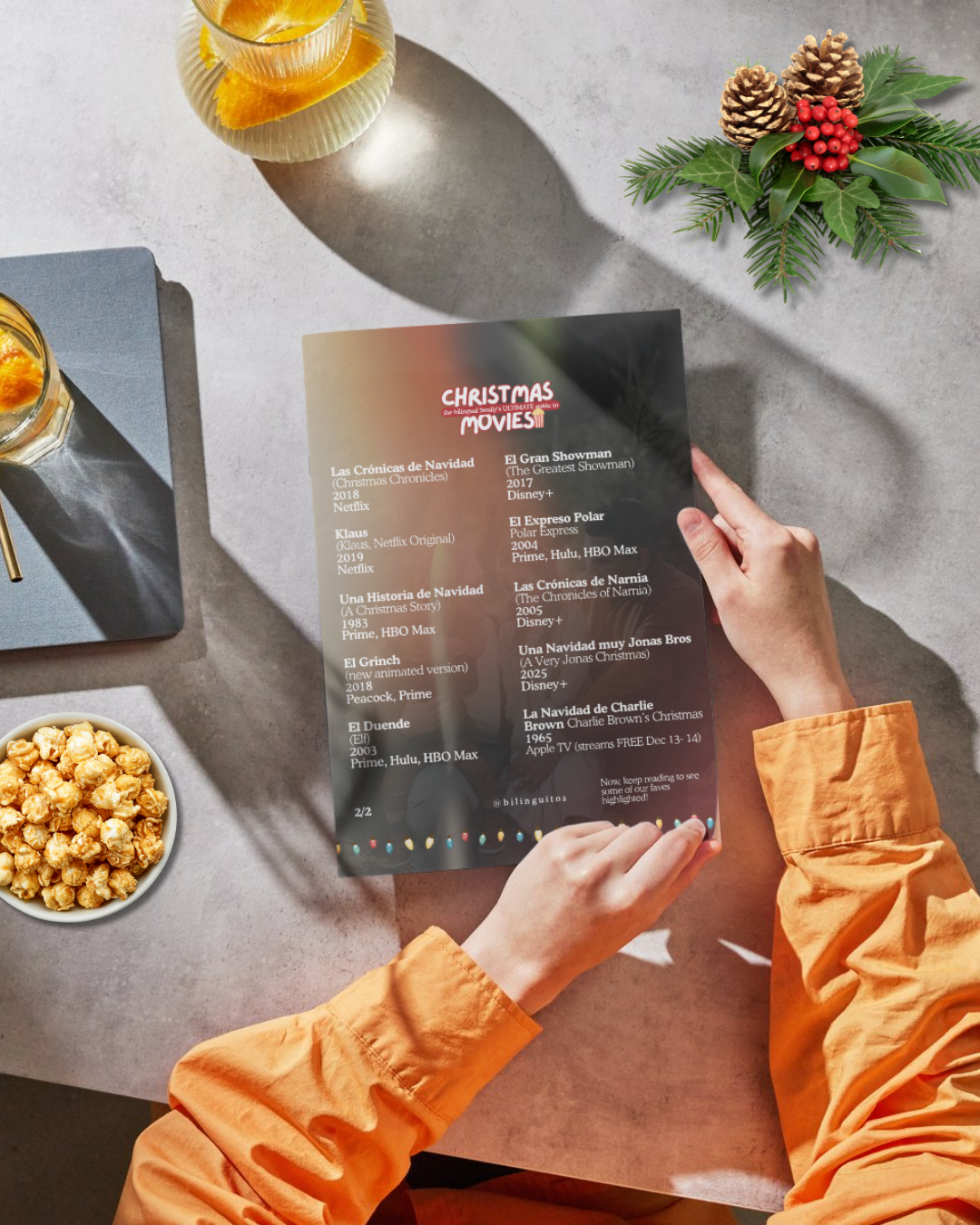 Ultimate Guide to Christmas Movies EN ESPANOL (Free!)