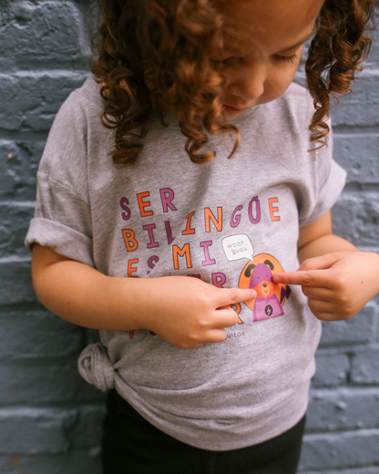 Ser Bilingüe Super Power Tee
