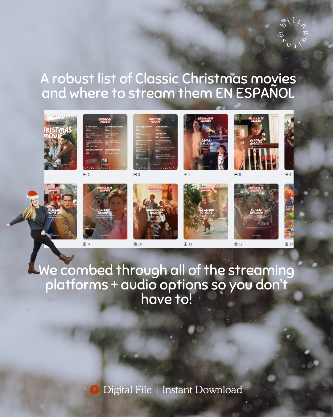 Ultimate Guide to Christmas Movies EN ESPANOL (Free!)