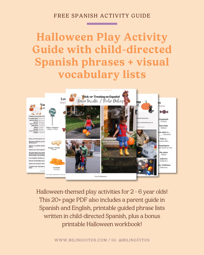 PLAYConmigo Halloween - Seasonal Spanish Play Curriculum