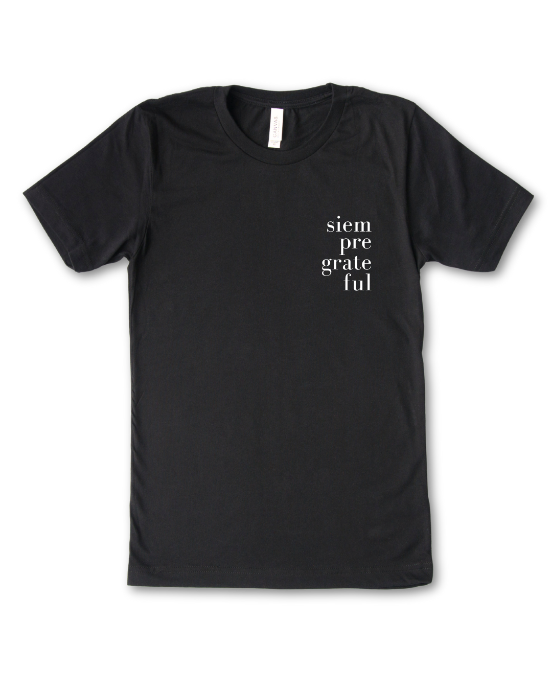 Siempre Grateful Adult tee